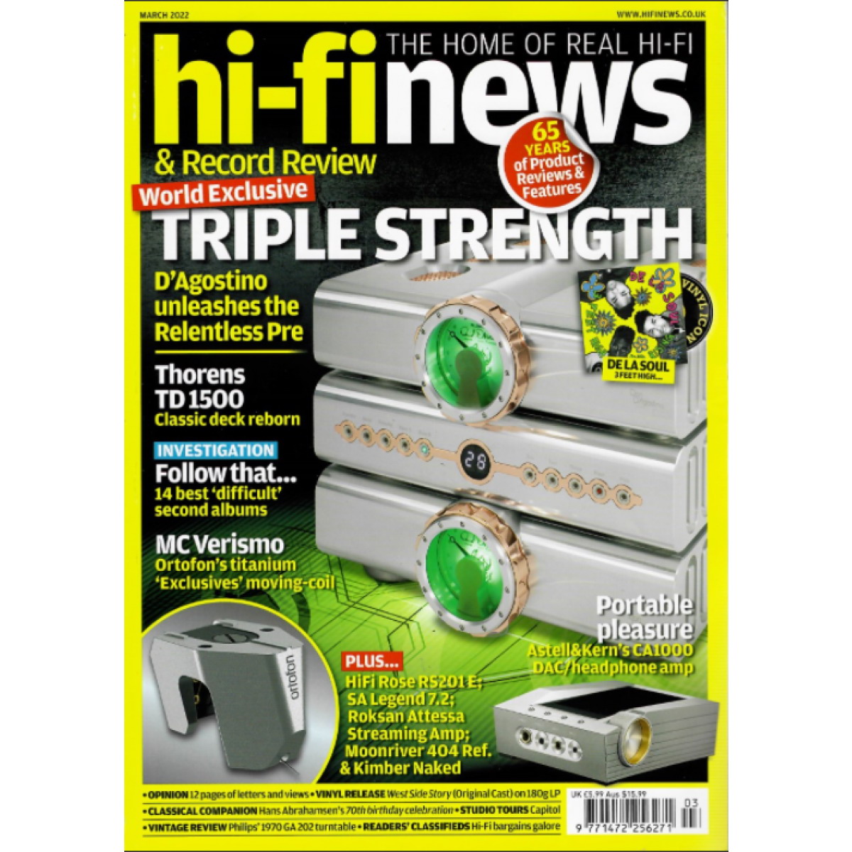 „Hi-Fi News” Vol. 67 No. 3 ⸜ March 2022