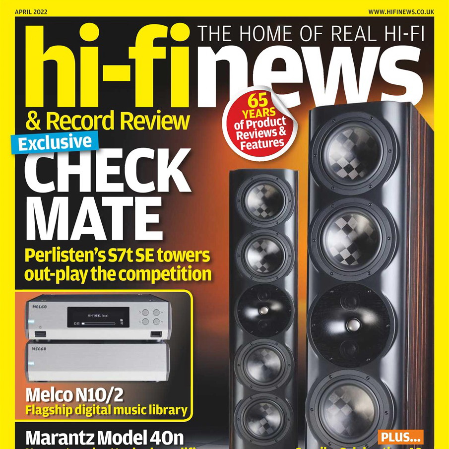 „Hi-Fi News” Vol. 67 No. 4 ⸜ April 2022