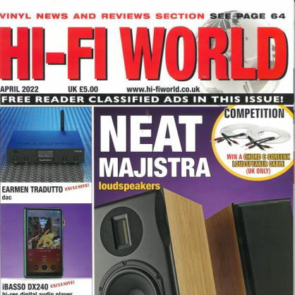 „Hi-Fi World” APRIL 2022. Kwietniowy numer brytyjskiego magazynu