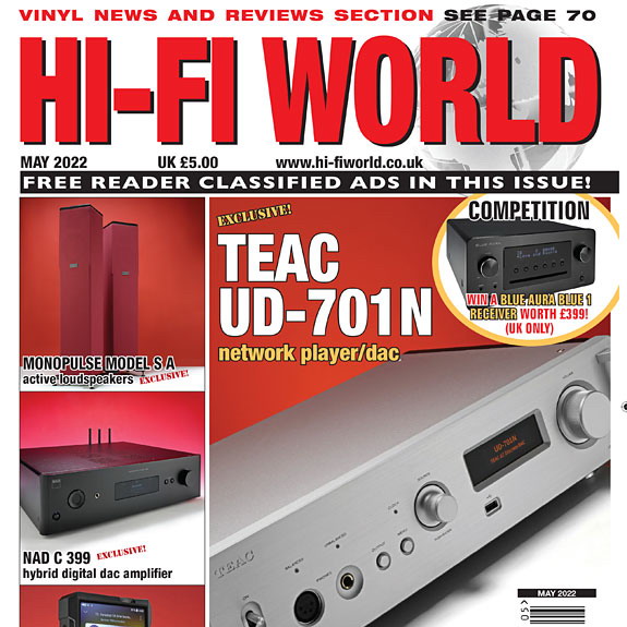 „Hi-Fi World” MAY 2022. Majowy numer brytyjskiego magazynu