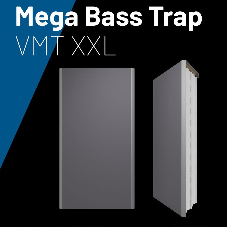 VICOUSTIC Mega Bass Trap VMT & Mega Bass Trap VMT XXL. Ustroje akustyczne