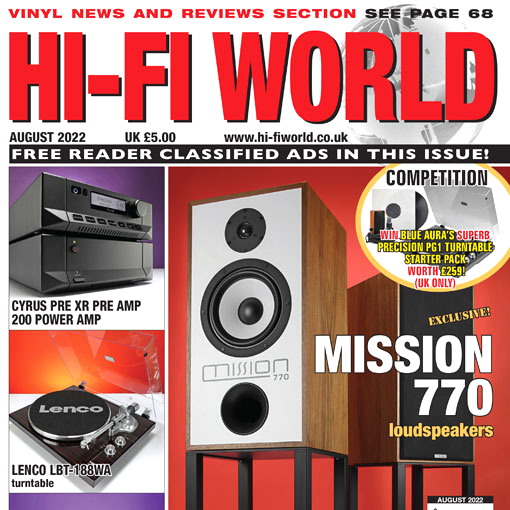 „Hi-Fi World” AUGUST 2022. Sierpniowy numer brytyjskiego magazynu