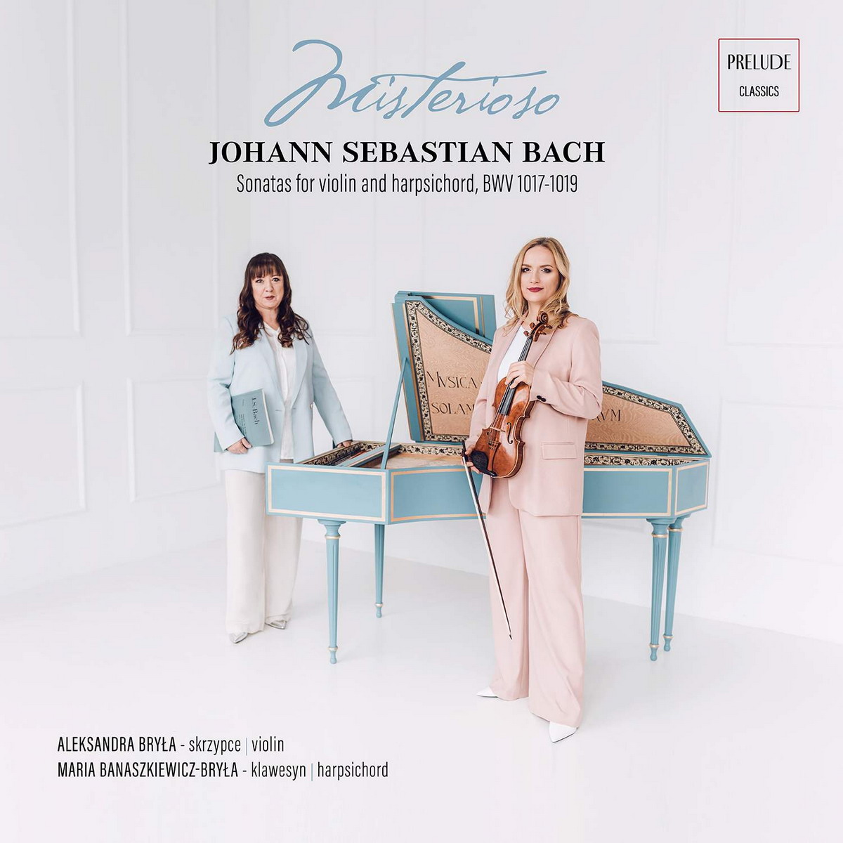 MISTERIOSO ⸜ J.S. Bach, „Sonatas for violin and harpsichord”, BWV 1017-1019 | CD