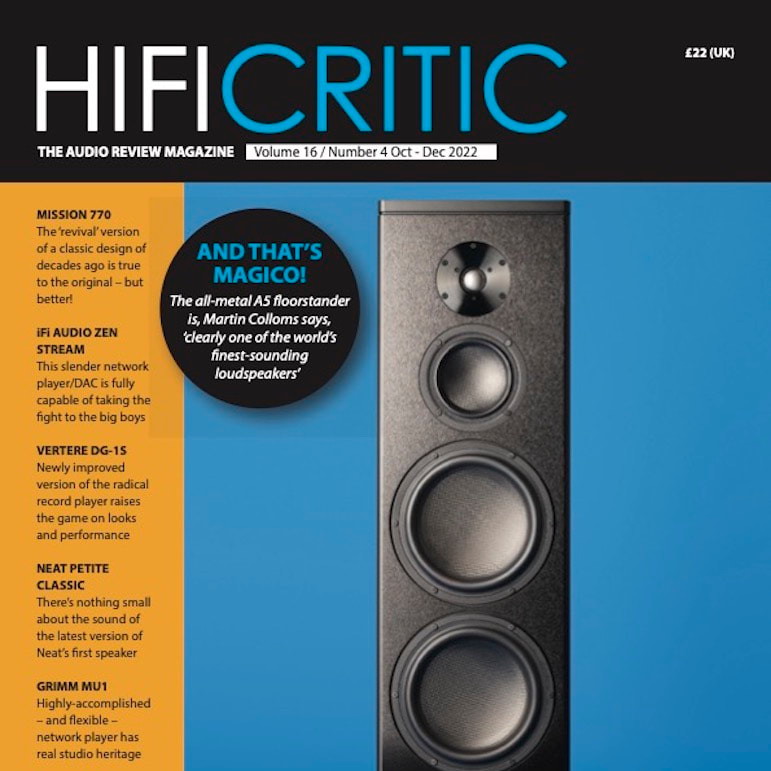 „HIFICRITIC” Vol.16 No.4 ⸜ Oct-Dec 2022