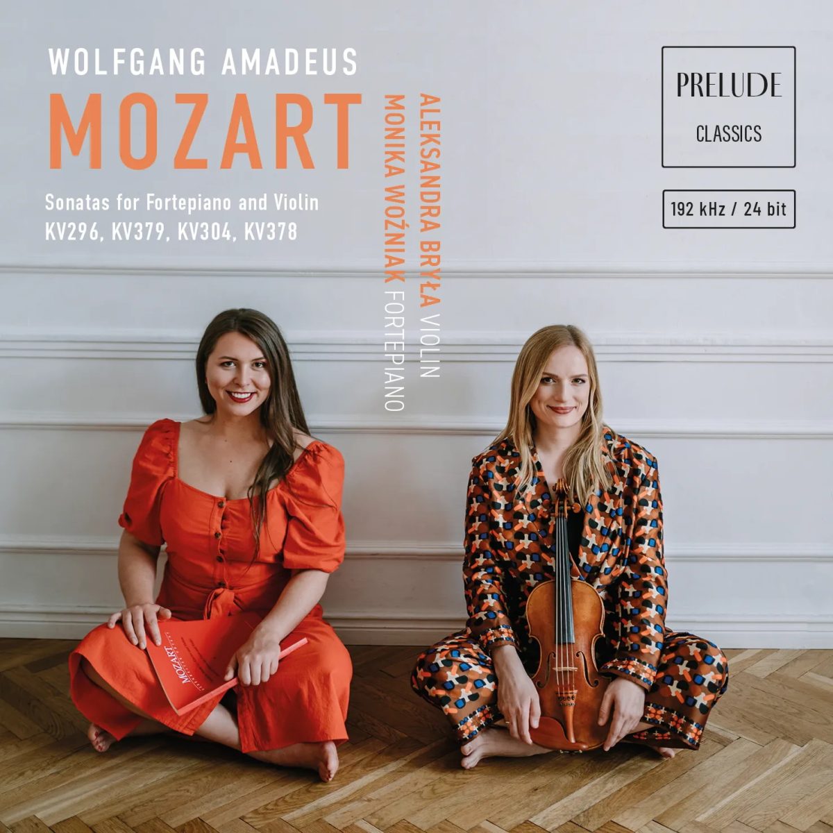 W.A. Mozart, „Sonatas for Fortepiano and Violin” KV296, KV304, KV378 & KV379
