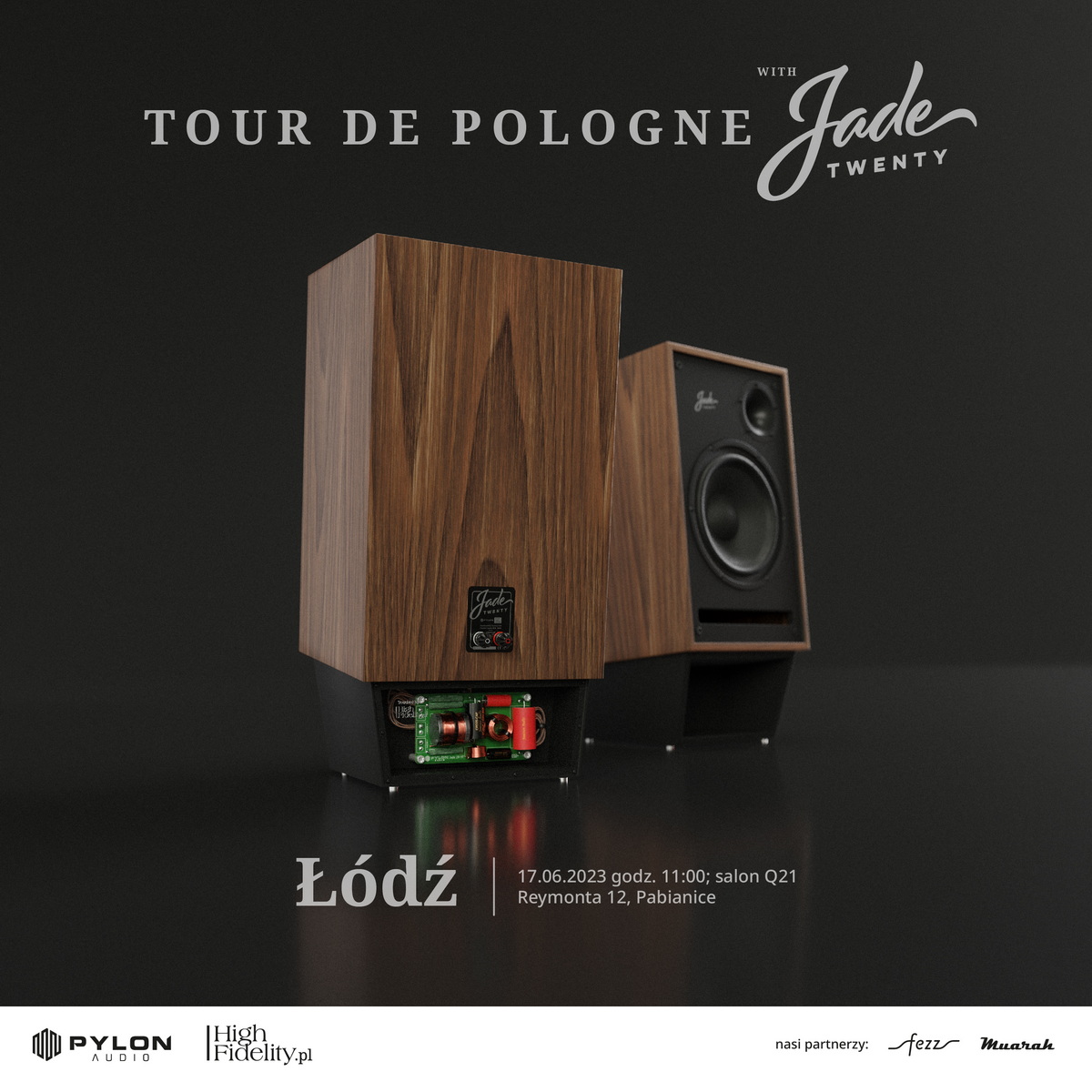 Tour de Pologne i Pylon Audio Jade 20 High Fidelity: salon Q21, Pabianice. Relacja