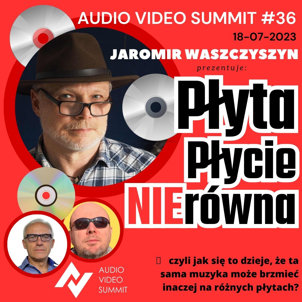 Audio Video Summit #36: Płyta płycie NIErówna