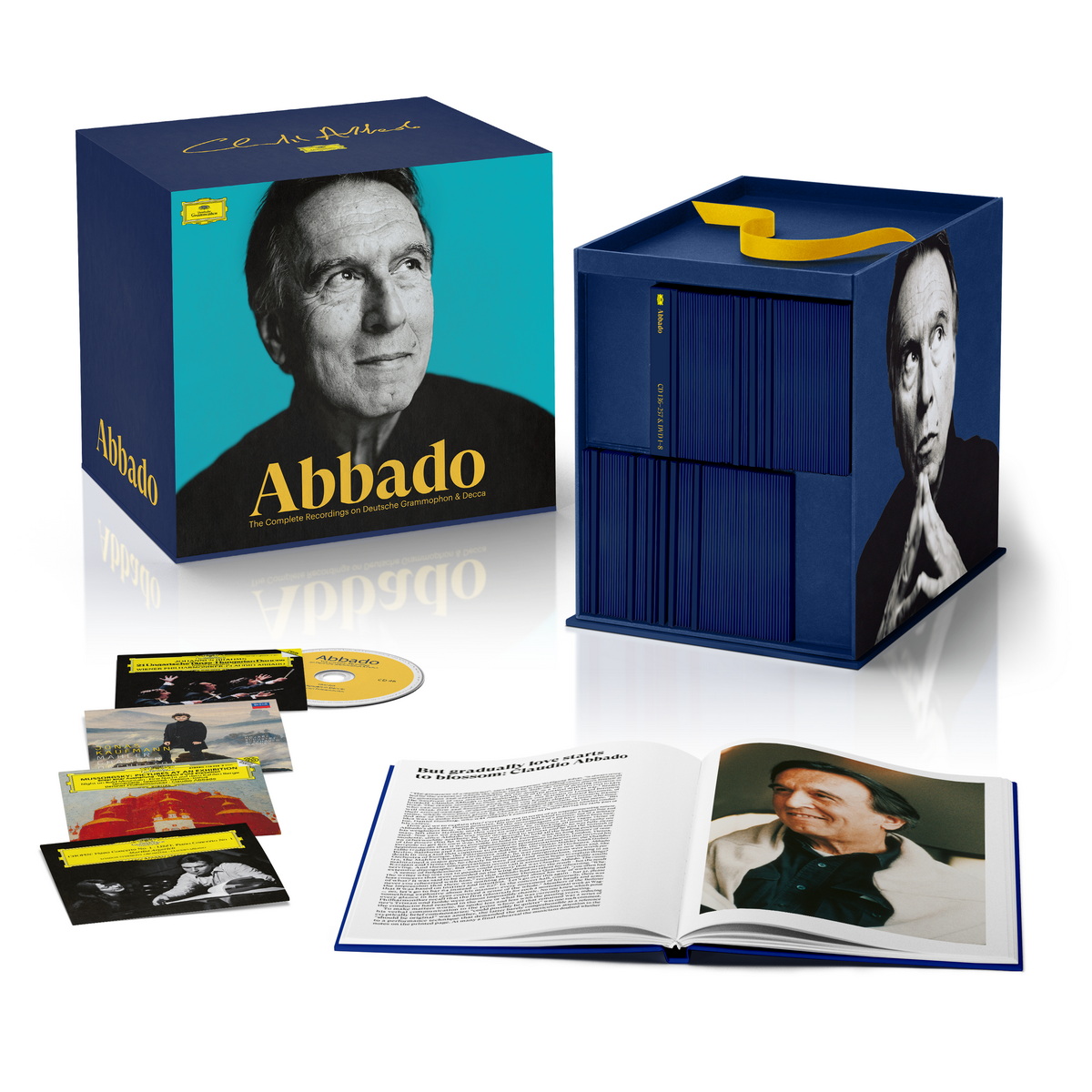 Claudio Abbado skończyłby 26 czerwca 90 lat. Pełne wydanie płyt dla Deutsche Grammophon