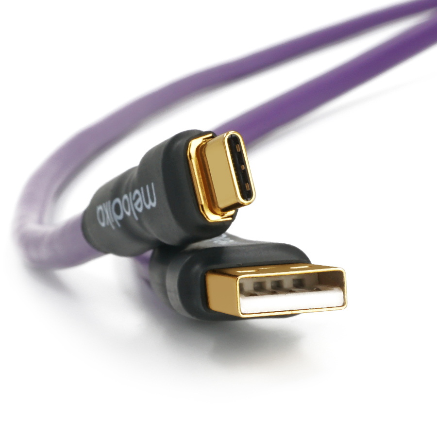 Melodika MDUAC Purple Rain. Kabel USB A-C