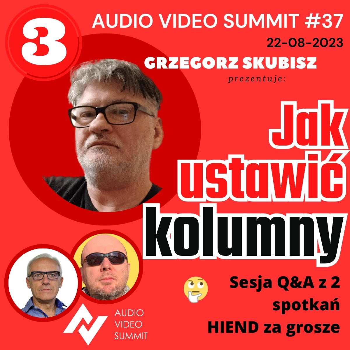 Audio Video Summit #37: Jak ustawić kolumny