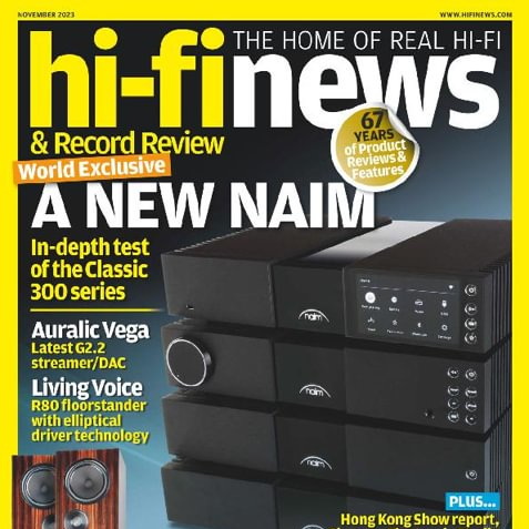 „HI-FI NEWS” Vol. 68 No. 11 ⸜ NOVEMBER 2023