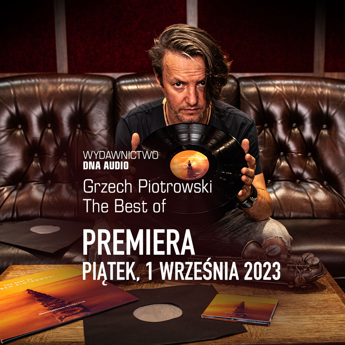 Grzech Piotrowski „The Best Of”. Dwupłytowy album winylowy