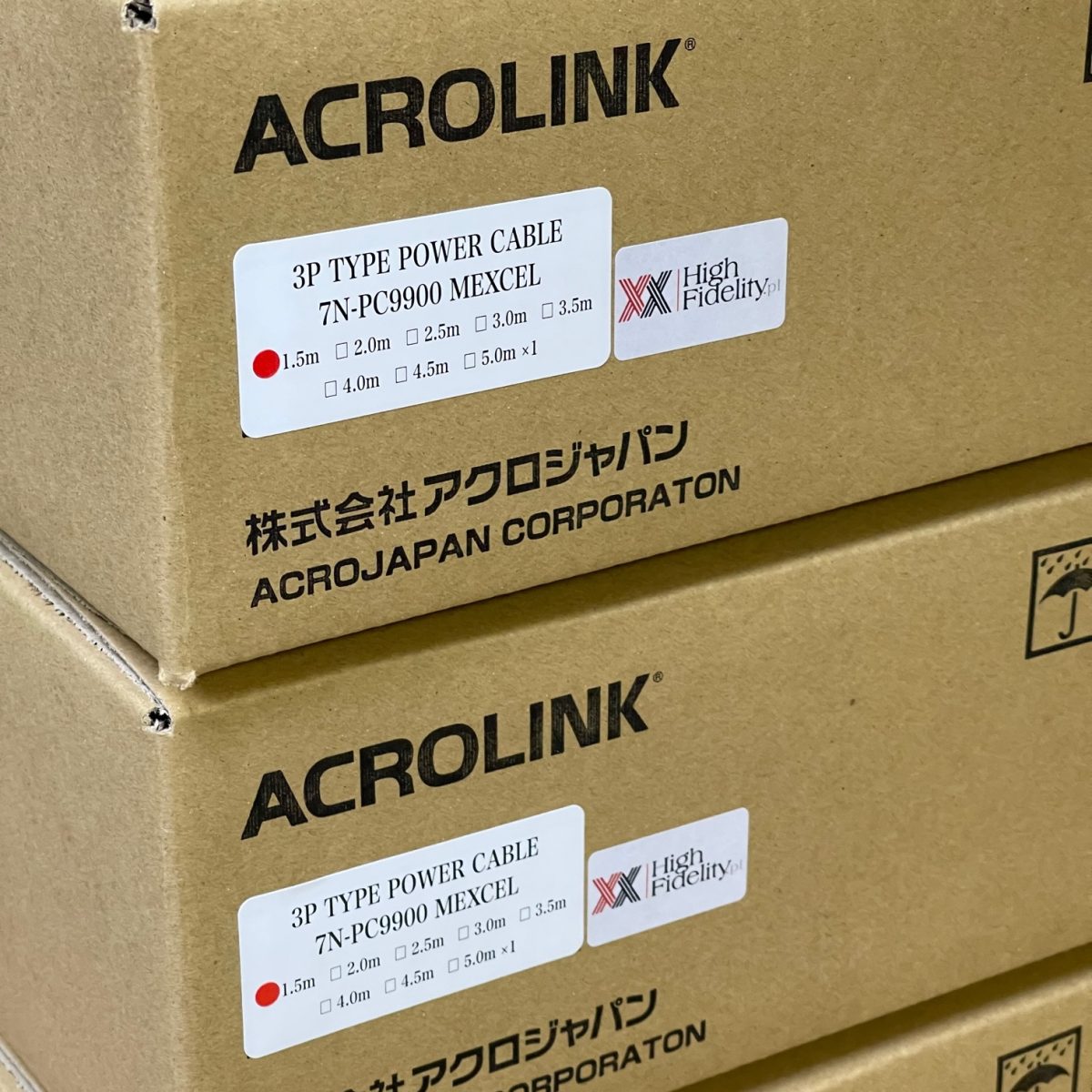 Acrolink 7N-PC9900 MEXCEL HF20 Edizione. Kabel na 20-lecie „High Fidelity”