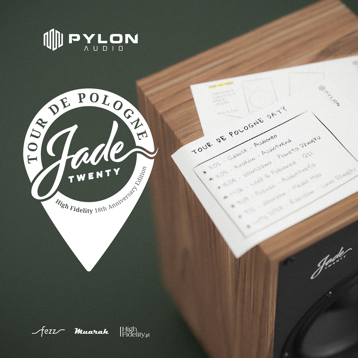 Tour de Pologne i Pylon Audio Jade 20 High Fidelity w Rzeszowie. Fotorelacja