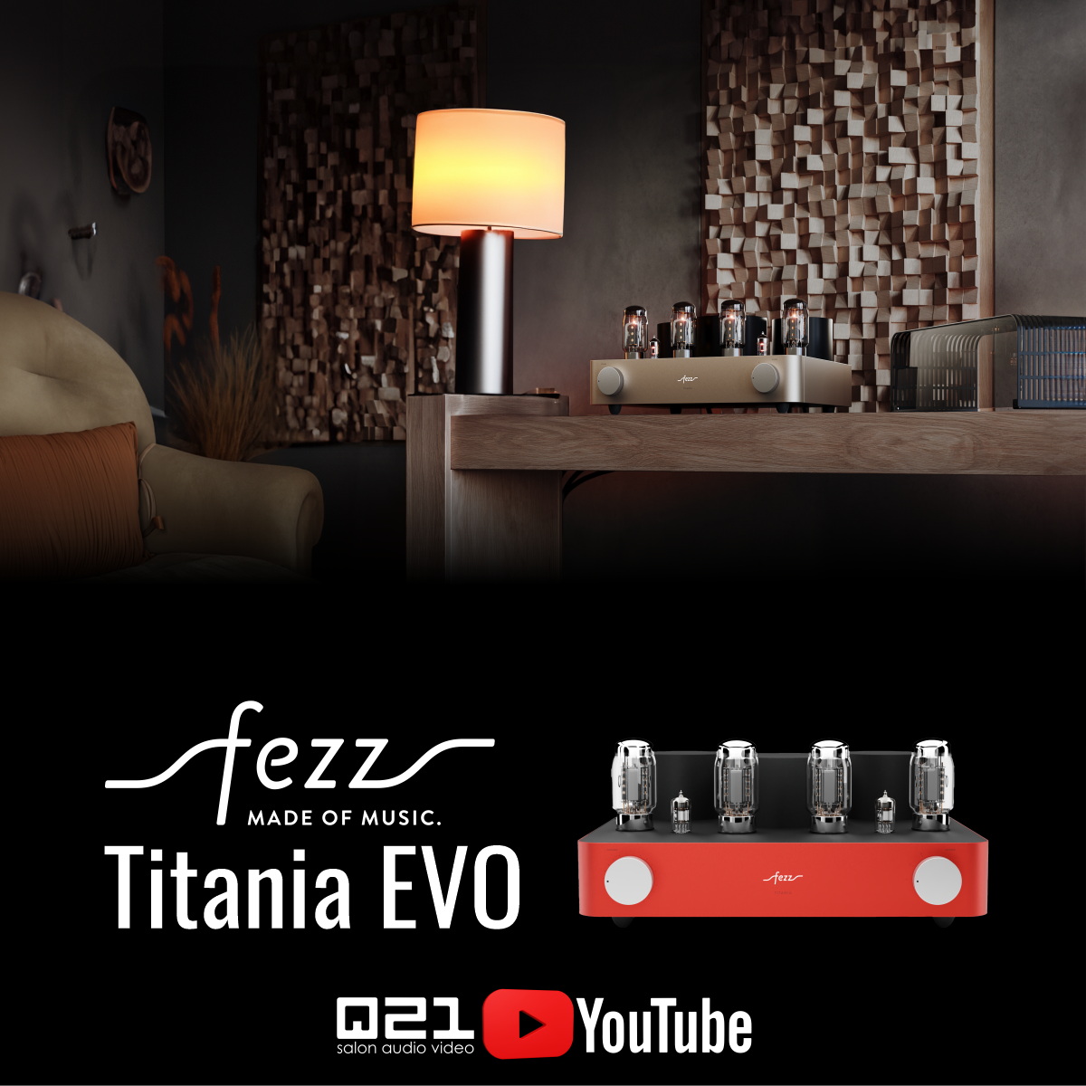 Fezz Audio Titania Evo. Film Q21 na YouTube
