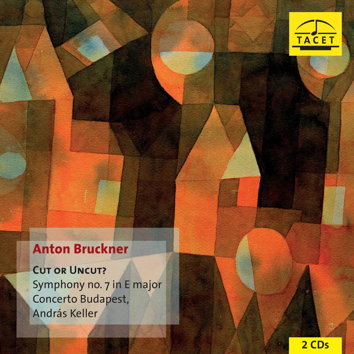 Anton Brucker, „Cut or Uncut” • „Symphony no. 7 in E major” ⸜ nowe wydawnictwo TACET Musikproduktion